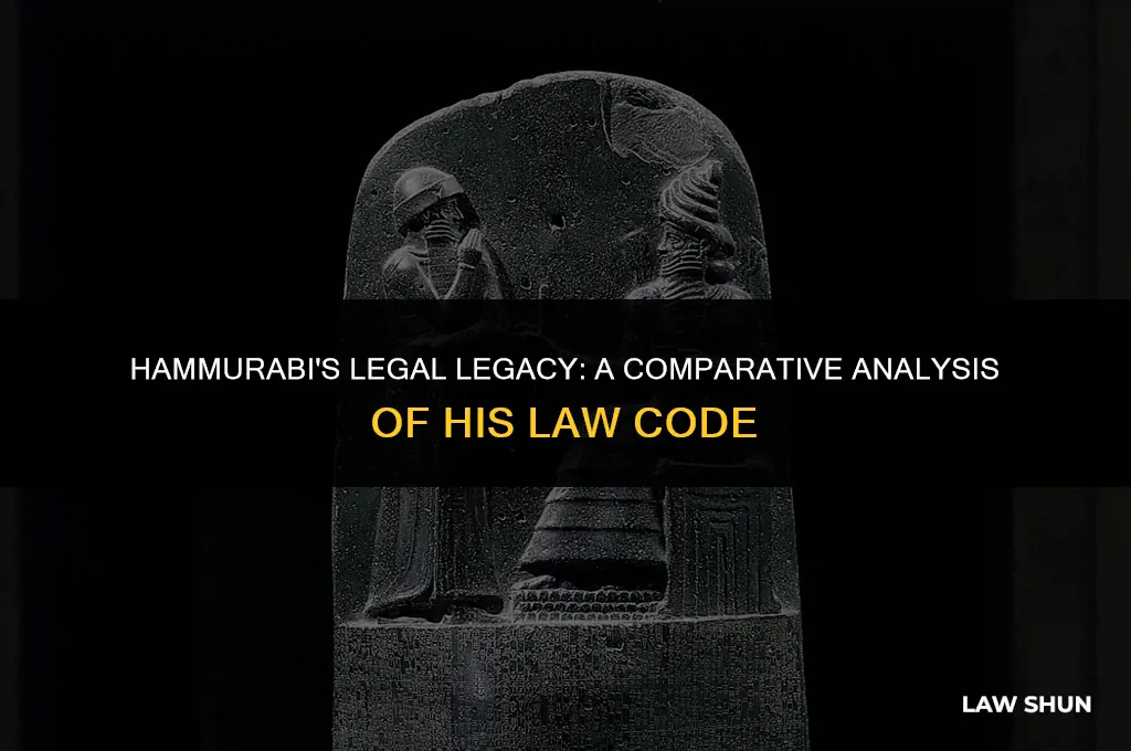 how did hammurabi differentiate his laws