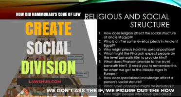 Hammurabi's Code: Social Division and Inequality