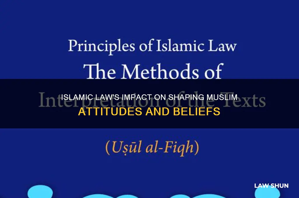 how did islamic law affect muslim attitudes