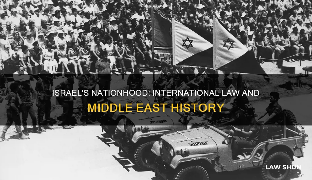 how did israel become a country international law