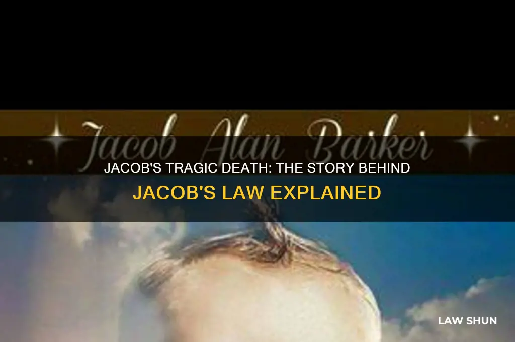 how did jacob die that resulted in jacob