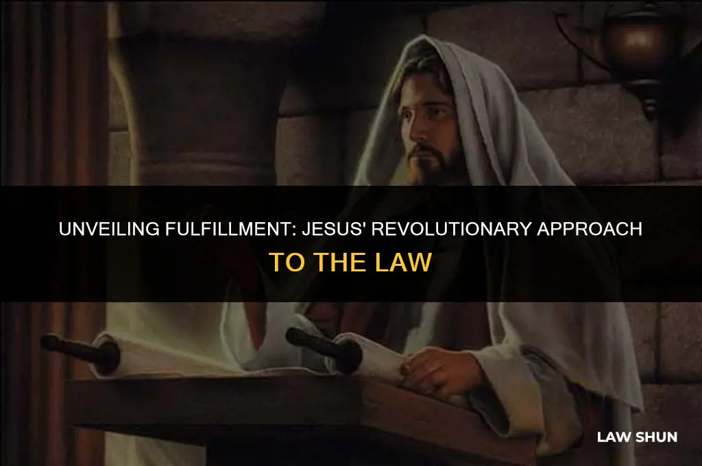 how did jesus fulfil the law