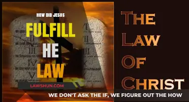 Jesus and the Fulfillment of the Law: A Comprehensive Study