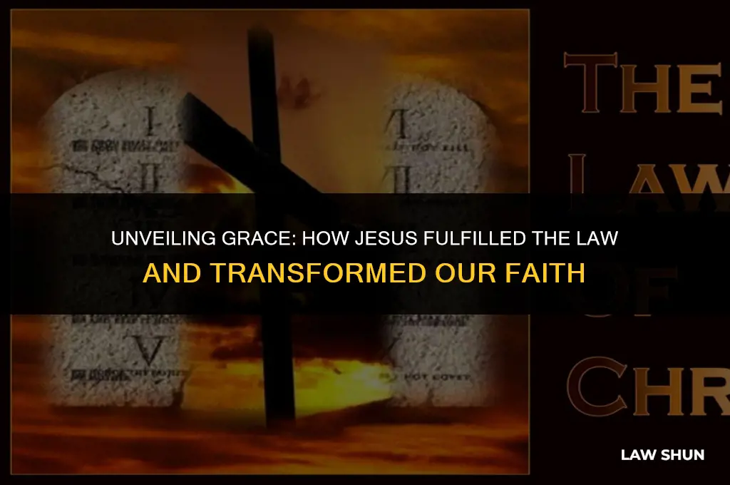 how did jesus fulfill the law