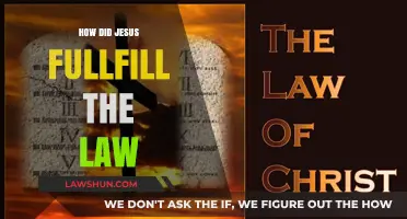 Unveiling Grace: How Jesus Fulfilled the Law in Christian Theology