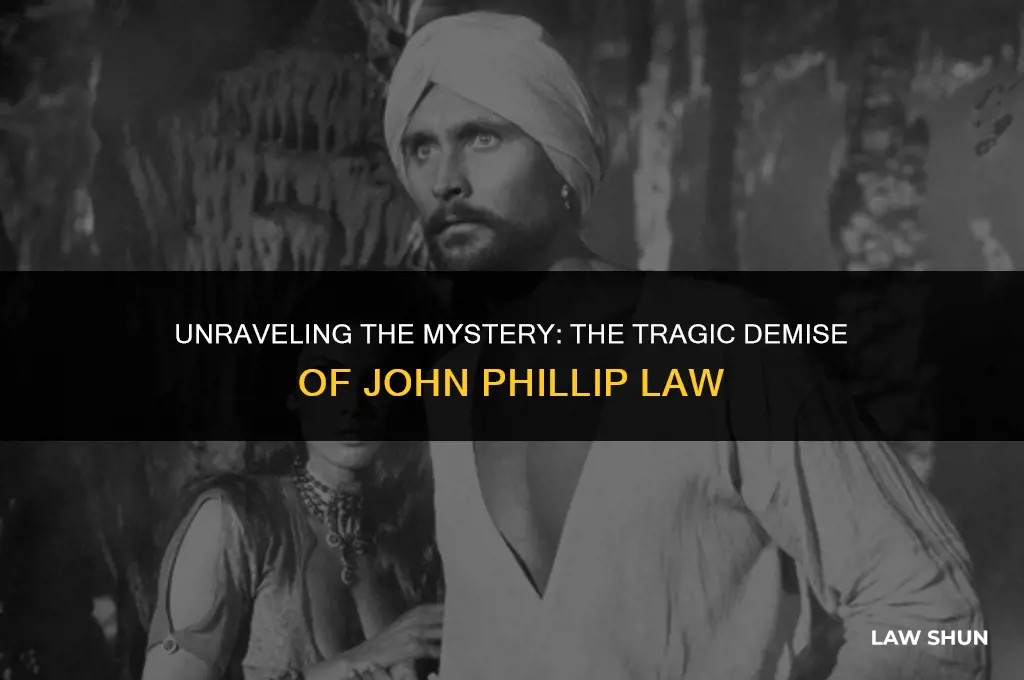 how did john phillip law die