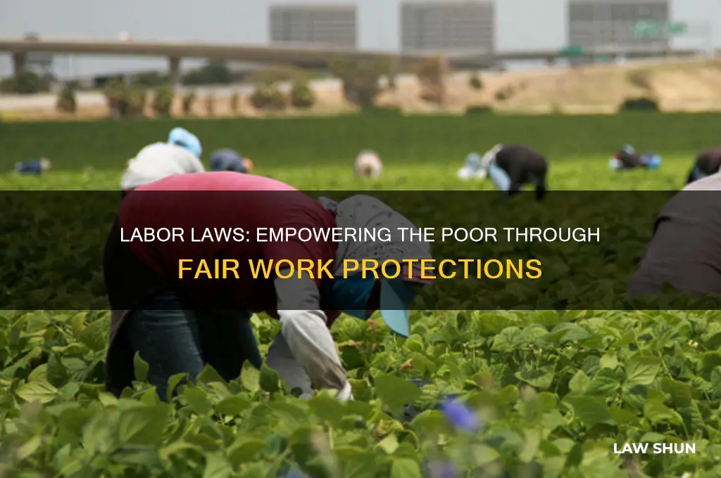 how did labor laws benefit the poor