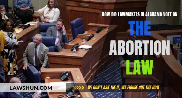 Alabama Lawmakers' Abortion Law Voting Record