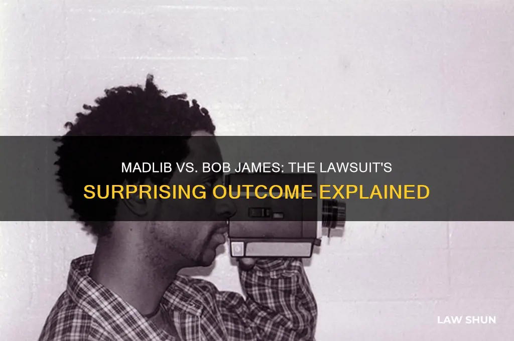 how did madlib bob james law suit turn out