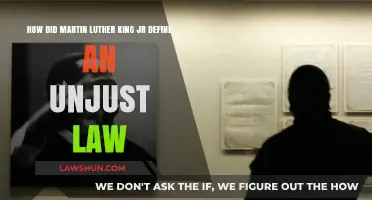 Martin Luther King Jr.'s Definition of Unjust Laws: A Moral Compass