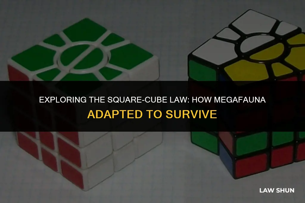how did megafauna square-cube law