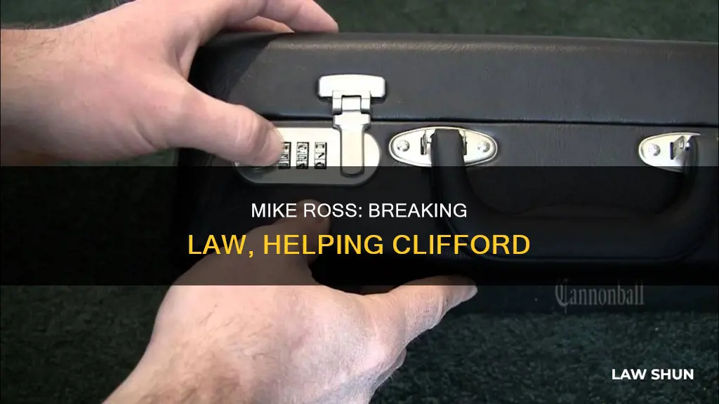 how did mike ross break the law to help clifford