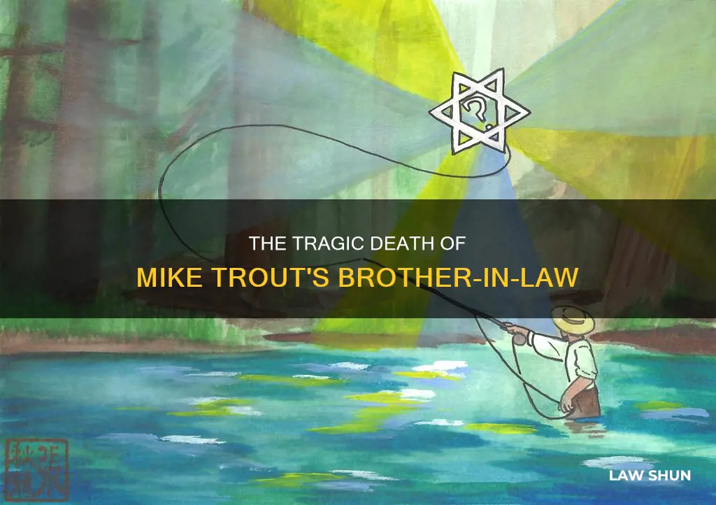 how did mike trouts brother n law died