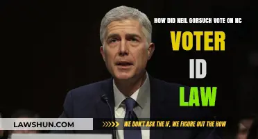 Neil Gorsuch's Vote on NC Voter ID Law: Analysis and Impact