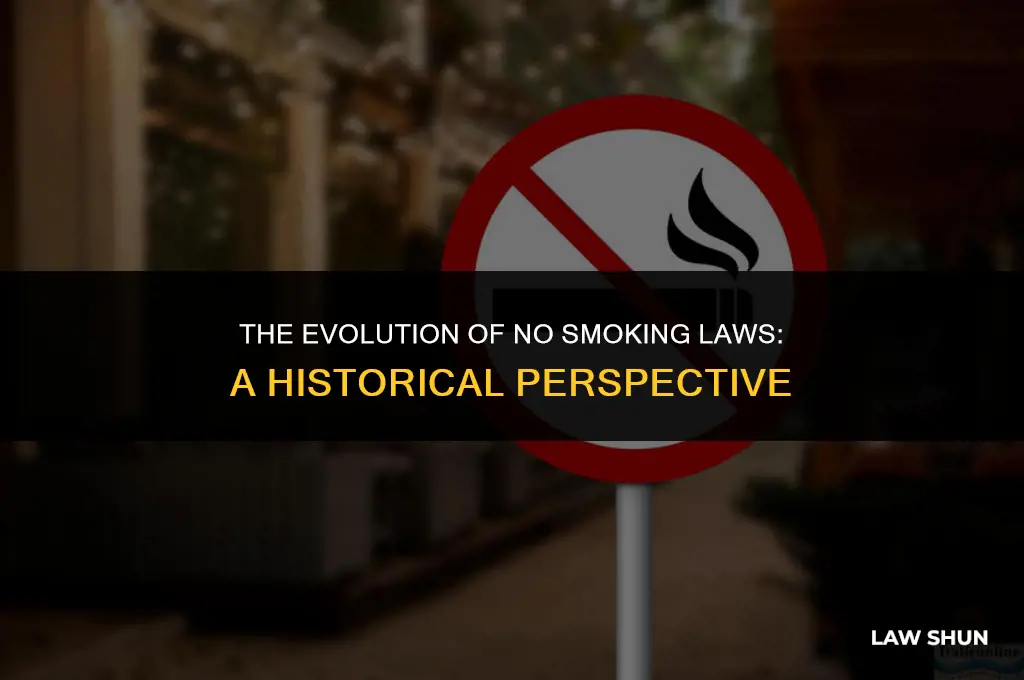 how did no smoking laws happen