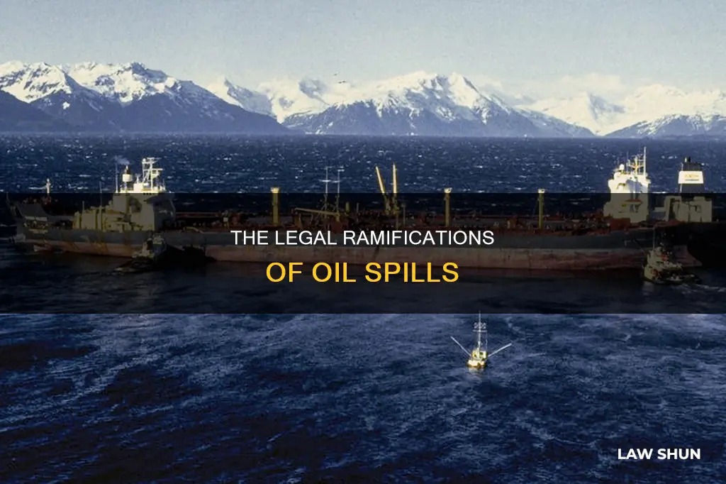 how did oil spill break the law