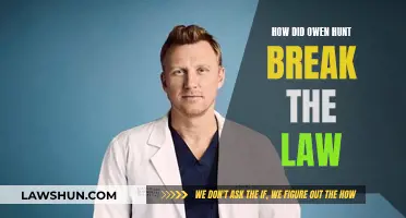 Owen Hunt: Lawbreaker or Unfortunate Circumstance?