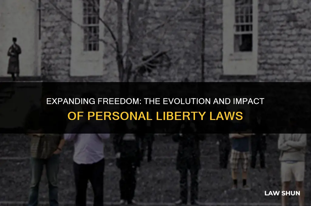 how did personal liberty laws increase