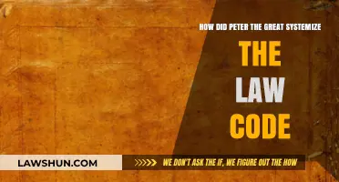 Peter the Great's Legal Revolution: Systemizing Russia's Law Code
