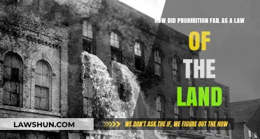 Prohibition's Downfall: Why the Noble Experiment Failed as Law