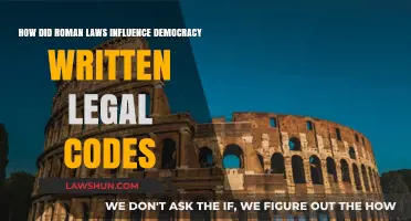 Roman Laws' Legacy: Shaping Democracy's Written Legal Codes