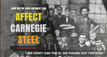 The 1890 Antitrust Law's Impact on Carnegie Steel's Dominance