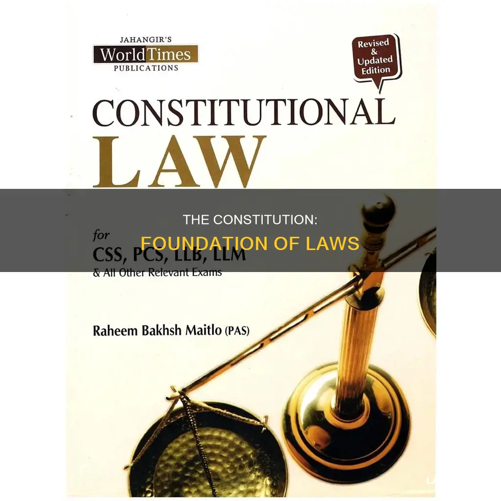 how did the constitute outlined the laws