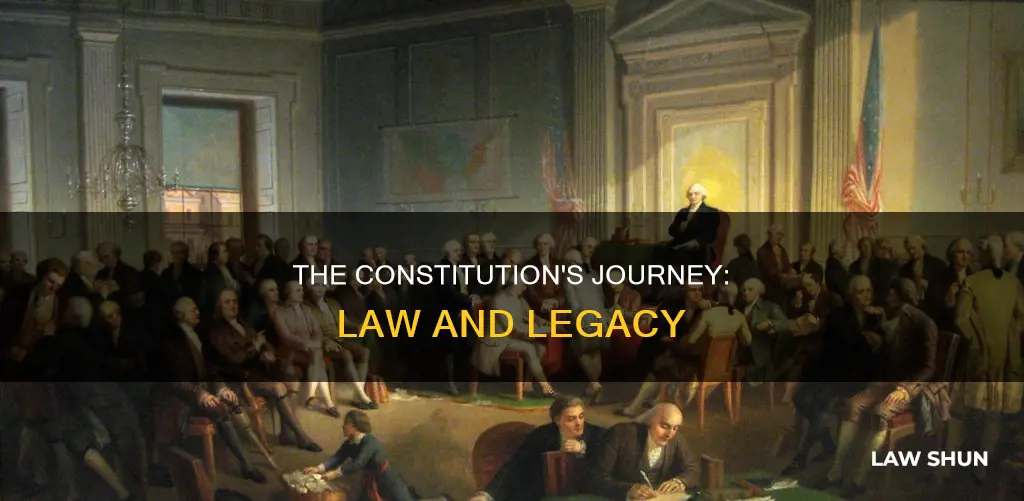 how did the constitution become law