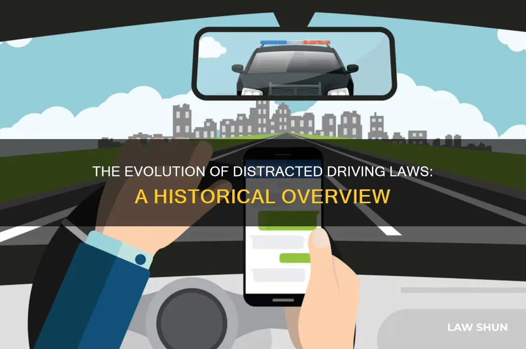 how did the distracted driving law come about