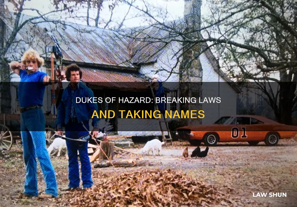 how did the dukes of hazard break the law