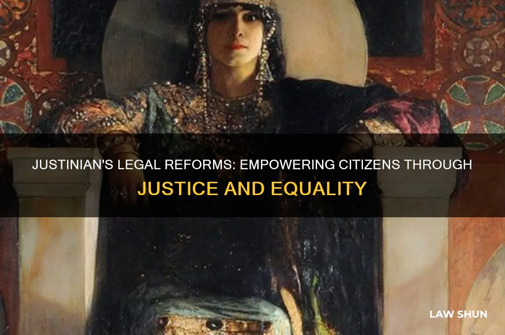 how did the emperor justinian