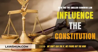 English Common Law: Foundation of the Constitution