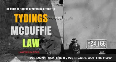 The Great Depression's Impact on the Tydings-McDuffie Act