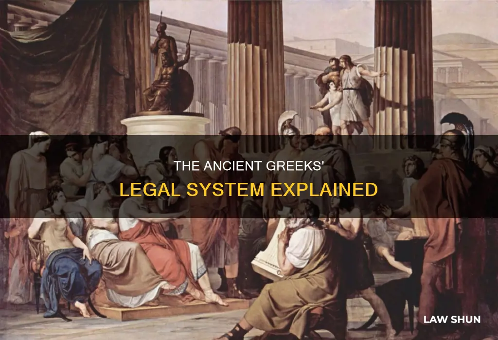 how did the greeks apply the law