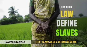 Unraveling the Legal Definition of Slavery: A Historical Perspective
