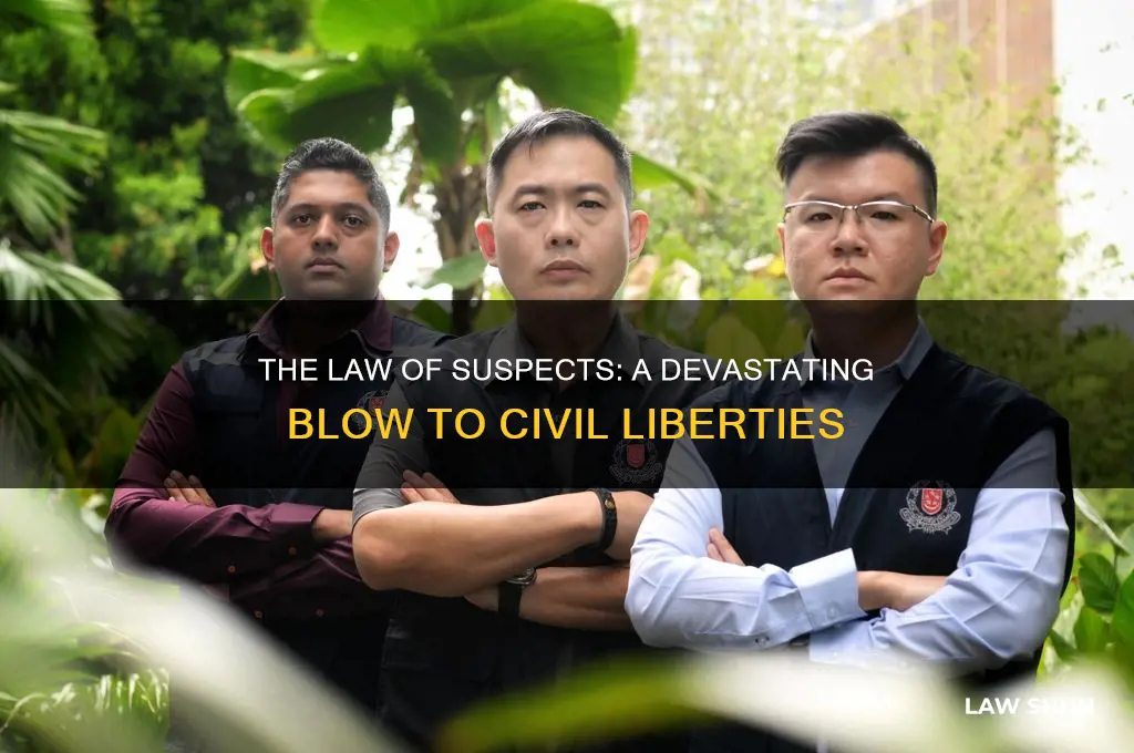 how did the law of suspects destroy people