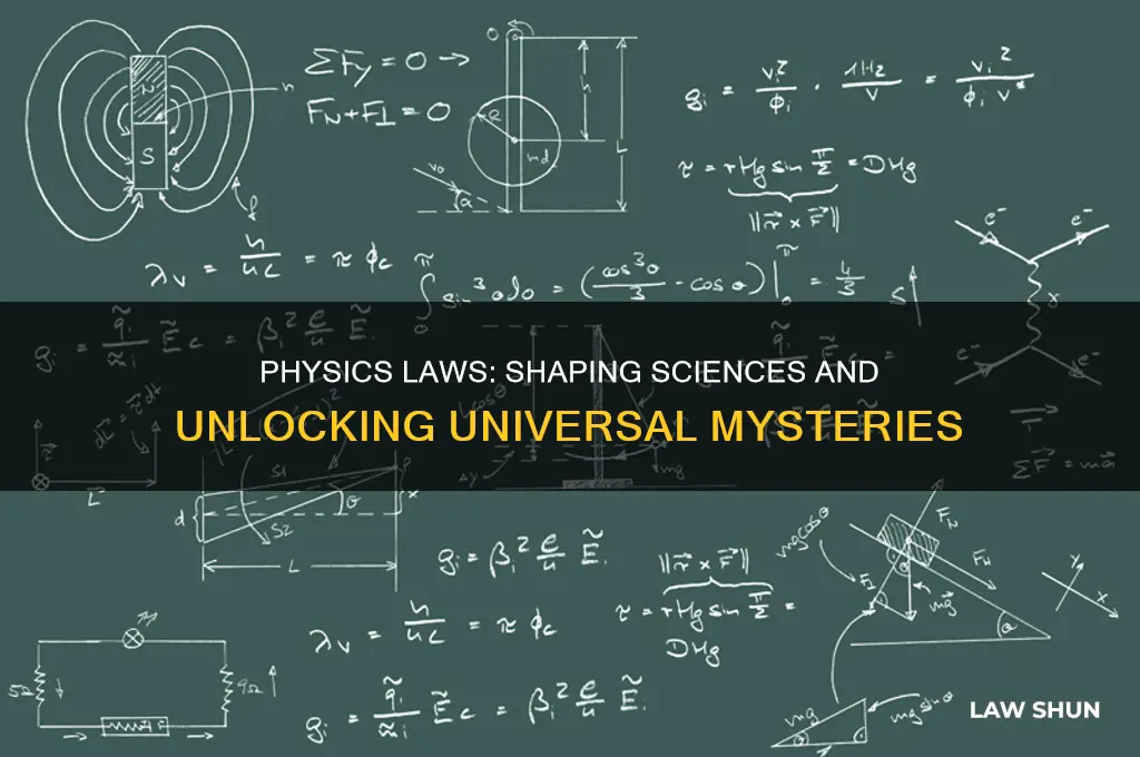 how did the laws of physics affect sciences