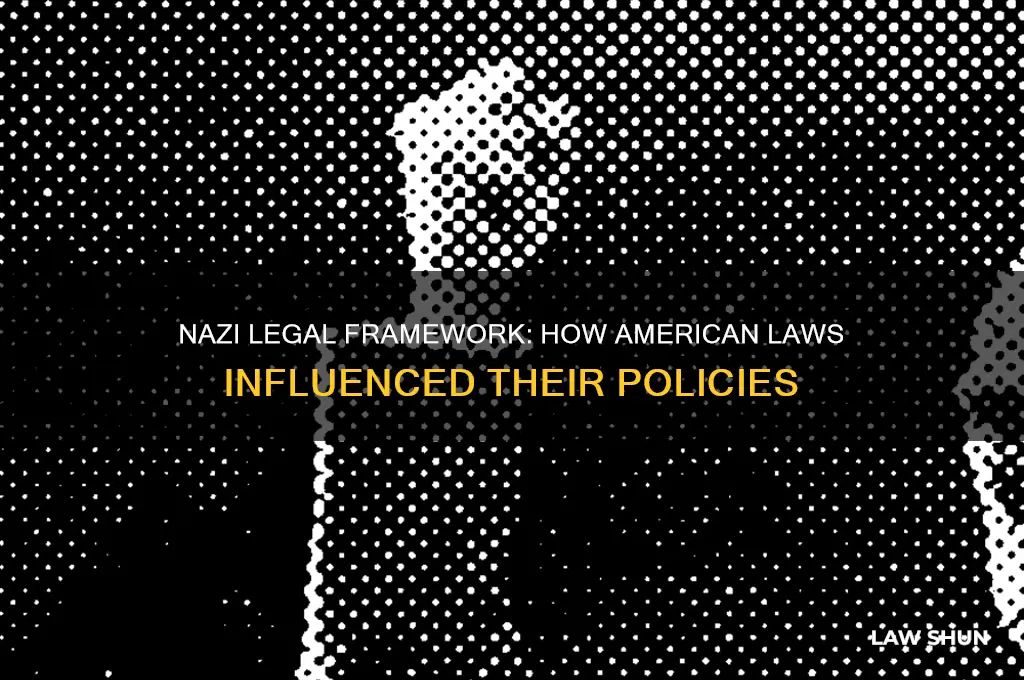 how did the nazis pattern their laws after american laws