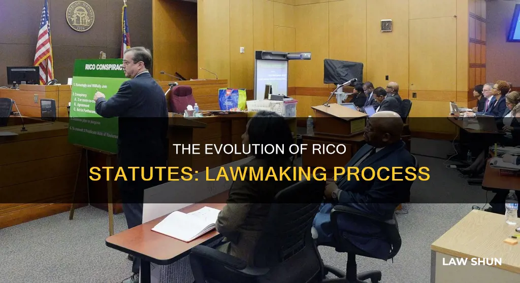 how did the ricco statutes become law