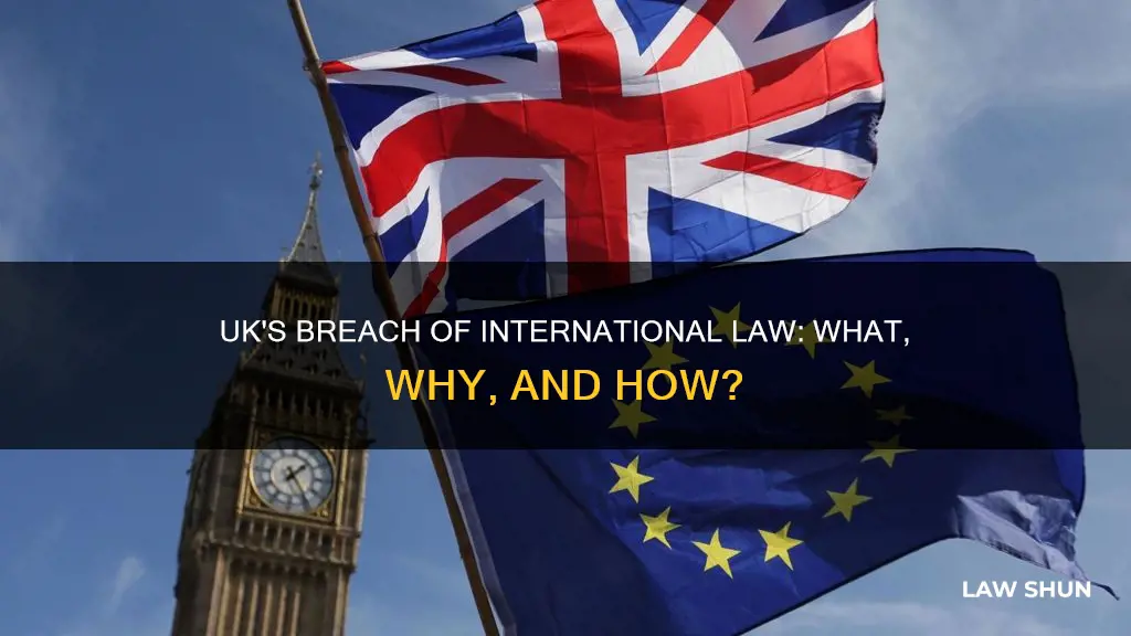 how did the uk break international law