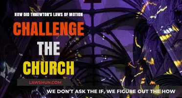 Newton's Laws of Motion: Challenging Church Authority in Science