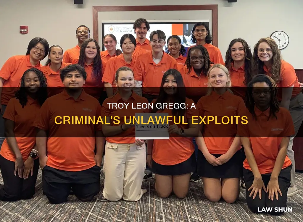 how did troy leon gregg break the law