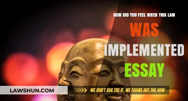 Emotional Impact: Reflecting on the Implementation of a New Law