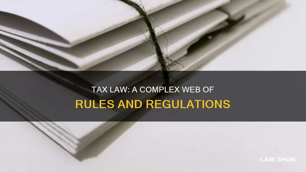how difficult is tax law