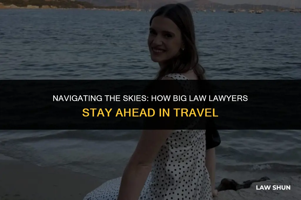 how do big law lawyers fly