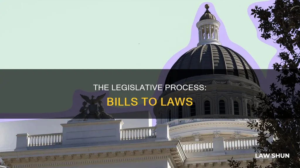 how do bills become laws