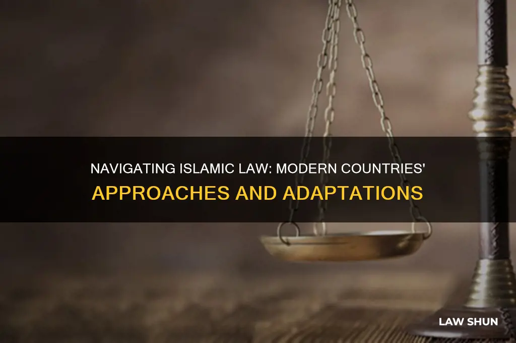 how do current countries address islamic law
