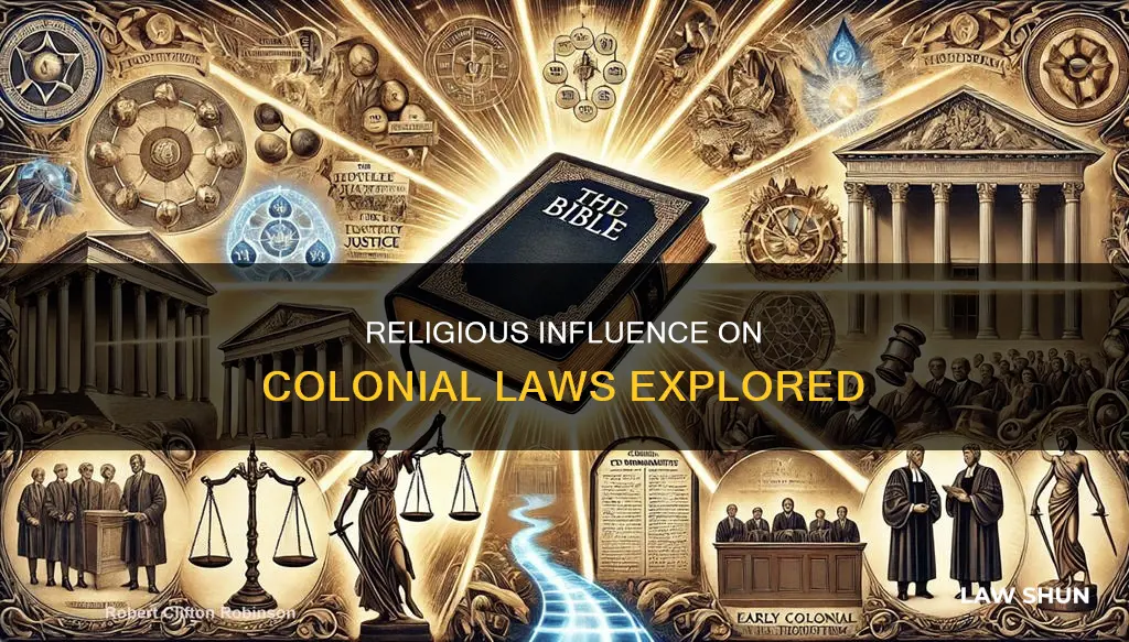 how do different religions affect the laws of the colony