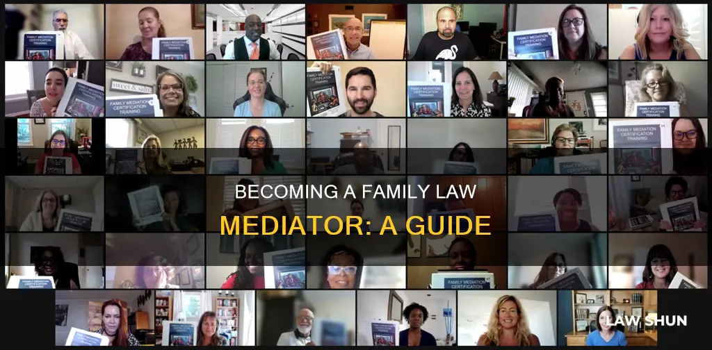 how do i become a family law mediator