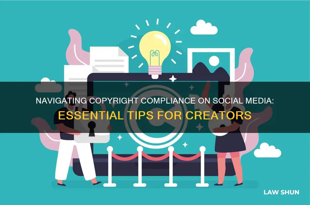 how do i comply with copyright law on social media